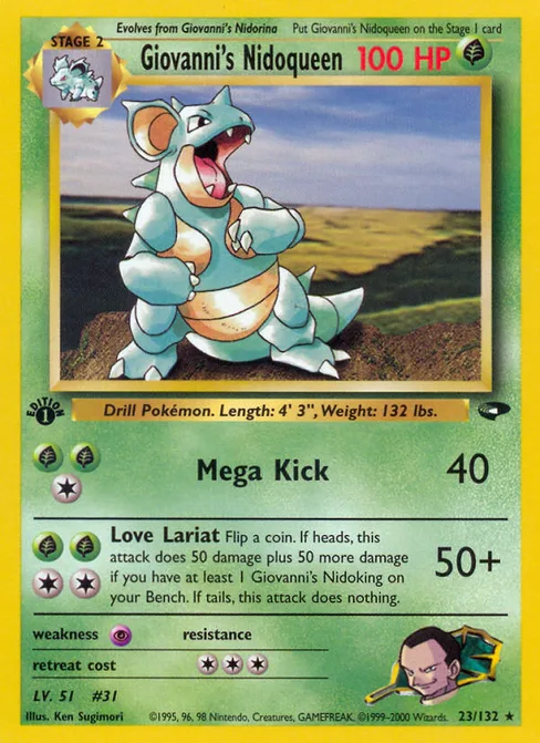 Giovanni's Nidoqueen, Gym Challenge #23