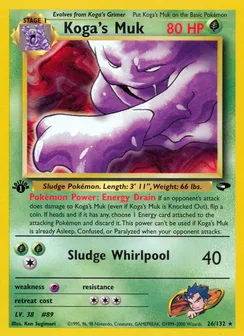 Koga's Muk, Normal