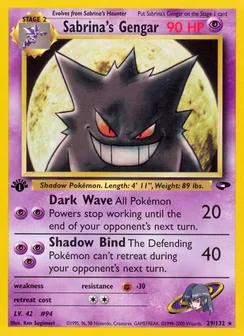 Sabrina's Gengar, Normal
