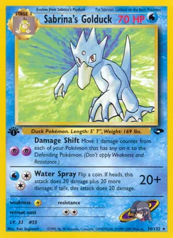 Sabrina's Golduck, Normal