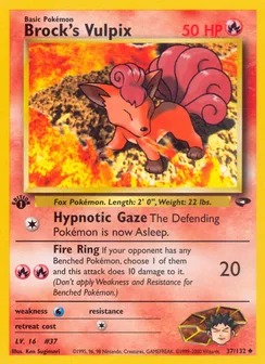 Brock's Vulpix, Normal