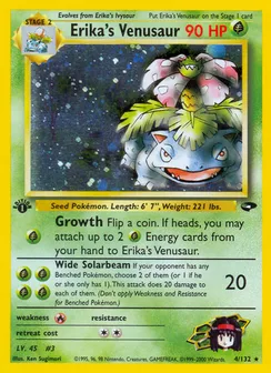 Erika's Venusaur, Holofoil