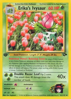 Erika's Ivysaur, Normal