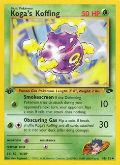 Koga's Koffing, Normal