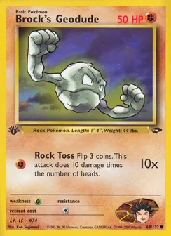 Brock's Geodude, Normal