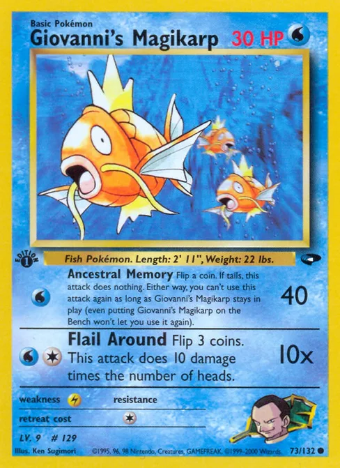 Giovanni's Magikarp, Gym Challenge #73