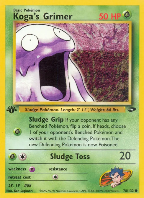 Koga's Grimer, Gym Challenge #78