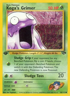 Koga's Grimer, Normal