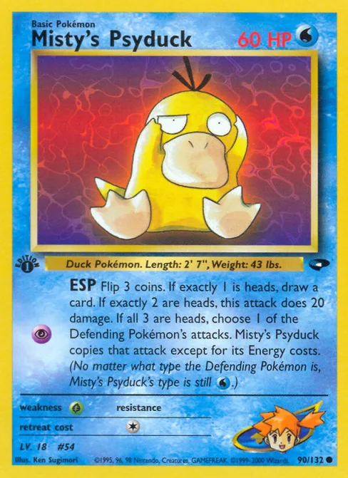 Misty's Psyduck, Gym Challenge #90