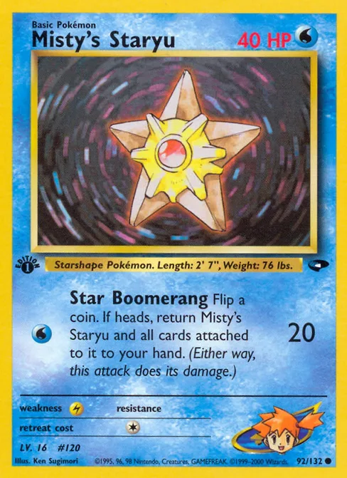 Misty's Staryu, Gym Challenge #92