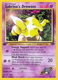 Sabrina's Drowzee, Normal