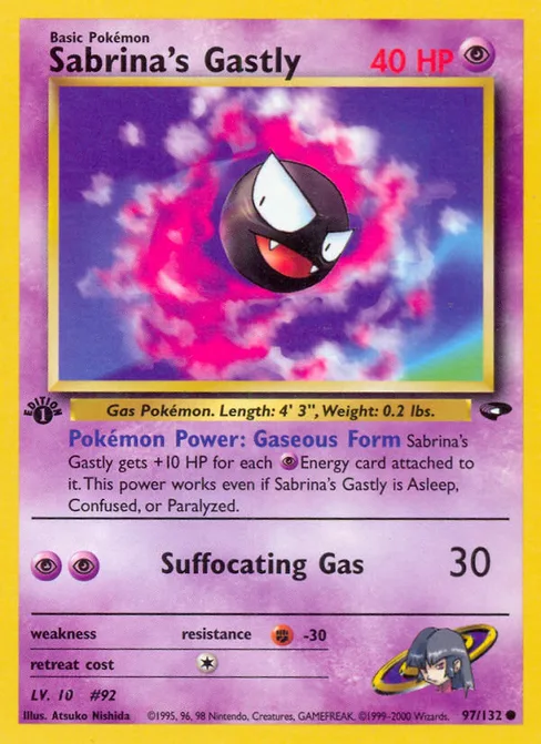 Sabrina's Gastly, Gym Challenge #97