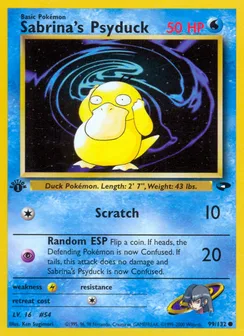 Sabrina's Psyduck, Normal