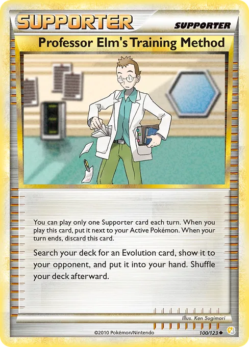 Professor Elm's Training Method, HeartGold & SoulSilver #100