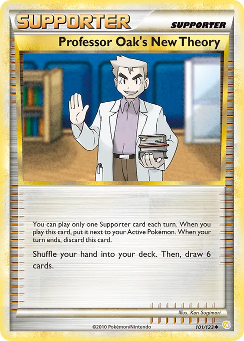 Professor Oak's New Theory, HeartGold & SoulSilver #101
