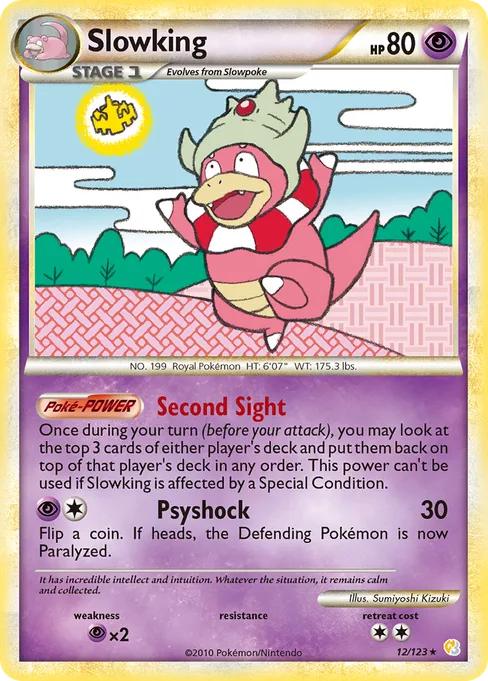 Slowking, HeartGold & SoulSilver #12