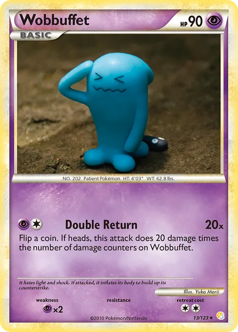 Wobbuffet, HeartGold & SoulSilver #13