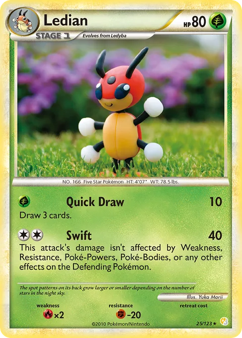 Ledian, HeartGold & SoulSilver #25