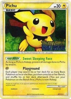Pichu, Prerelease stamp