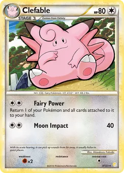 Clefable, Holofoil