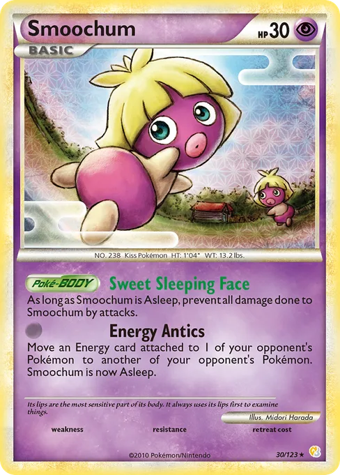 Smoochum, HeartGold & SoulSilver #30
