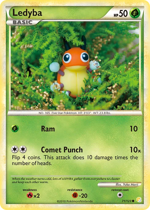 Ledyba, HeartGold & SoulSilver #71