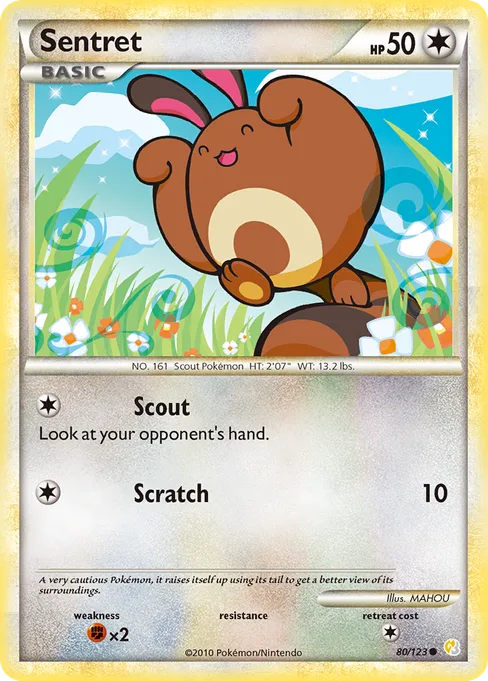 Sentret, HeartGold & SoulSilver #80