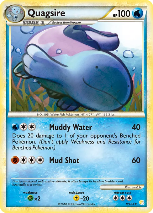 Quagsire, HeartGold & SoulSilver #9