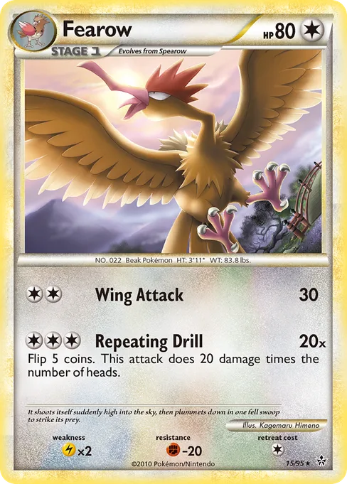 Fearow, HS—Unleashed #15