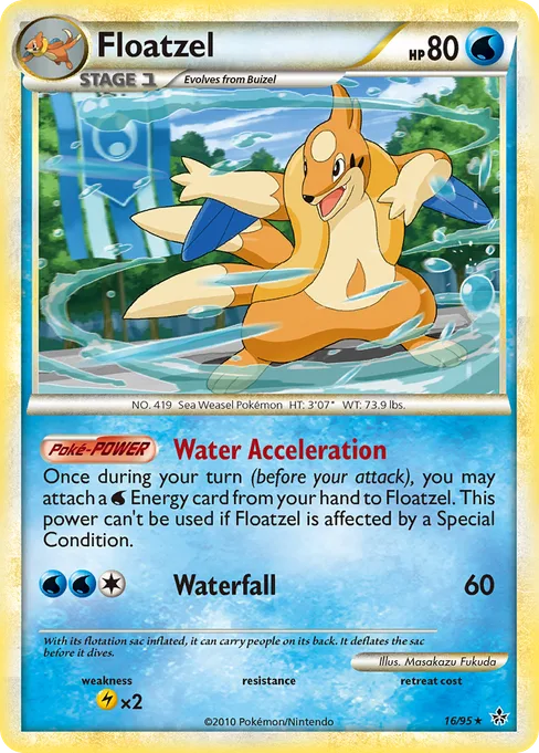 Floatzel, HS—Unleashed #16