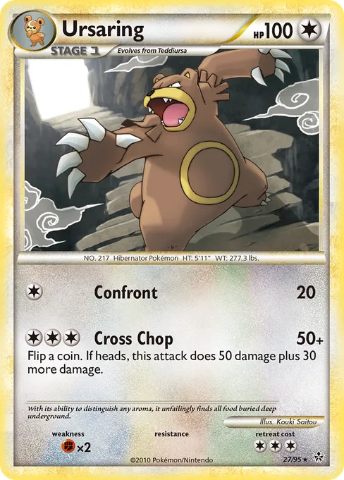 Ursaring, HS—Unleashed #27