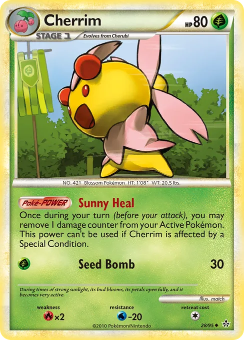 Cherrim, HS—Unleashed #28