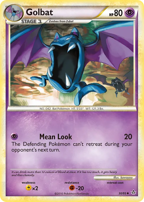 Golbat, HS—Unleashed #30