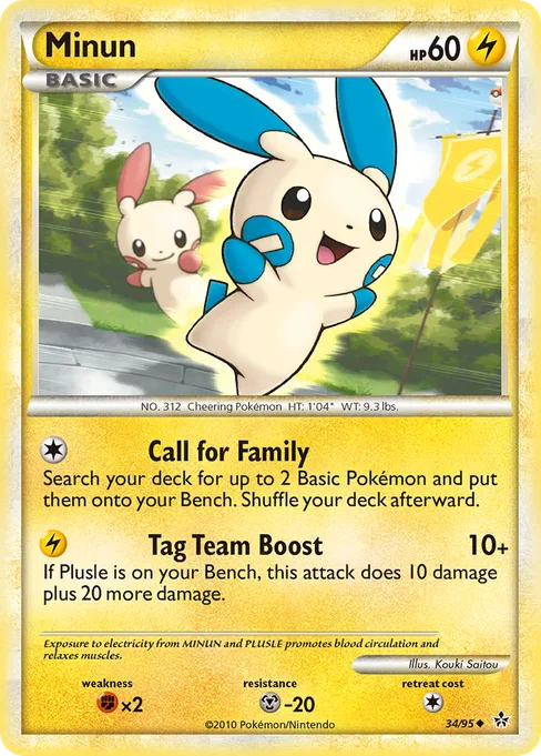 Minun, HS—Unleashed #34