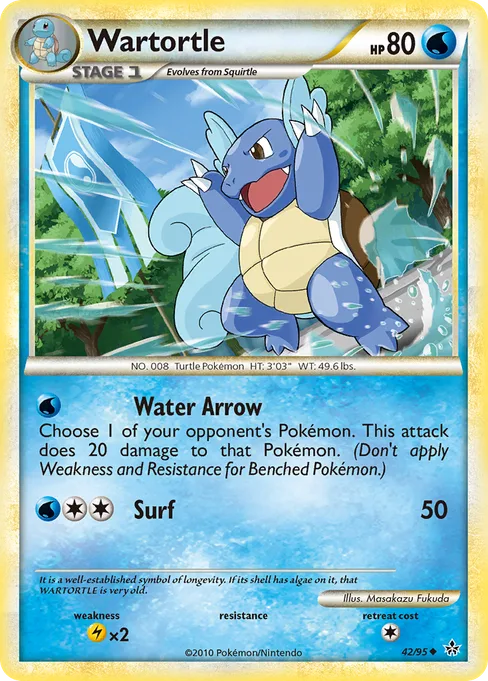 Wartortle, HS—Unleashed #42
