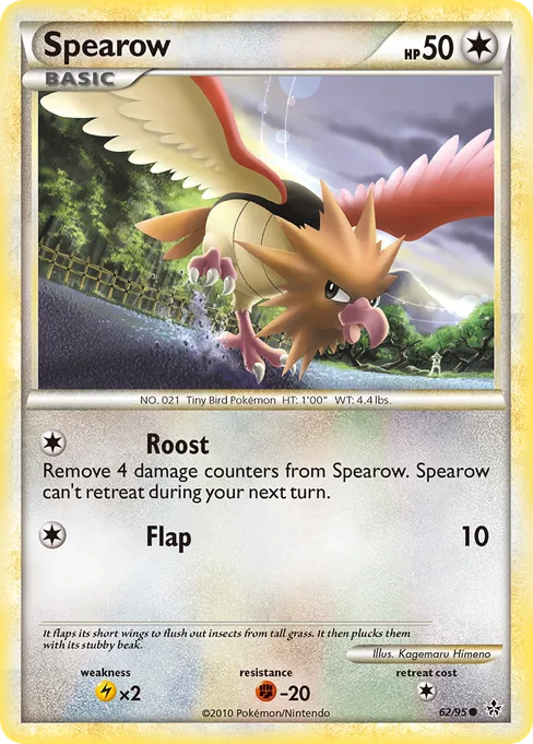 Spearow, HS—Unleashed #62