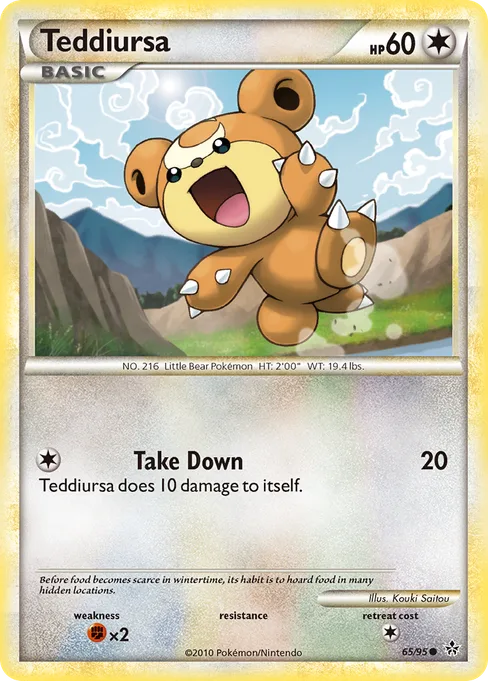 Teddiursa, HS—Unleashed #65