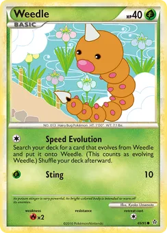 Weedle, Normal
