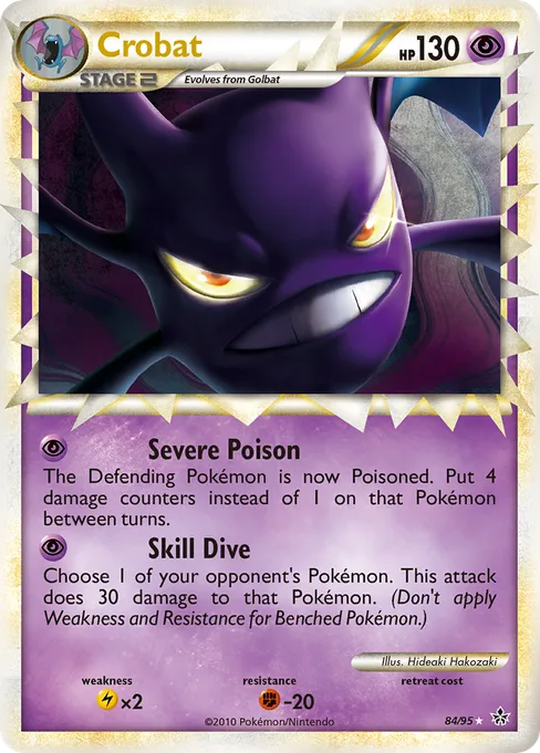 Crobat, HS—Unleashed #84