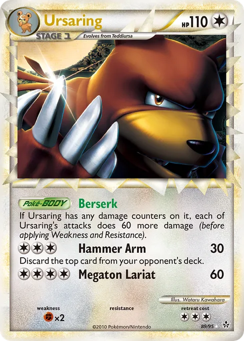 Ursaring, HS—Unleashed #89