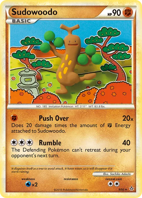 Sudowoodo, HS—Unleashed #9
