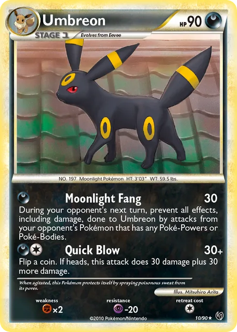 Umbreon, HS—Undaunted #10
