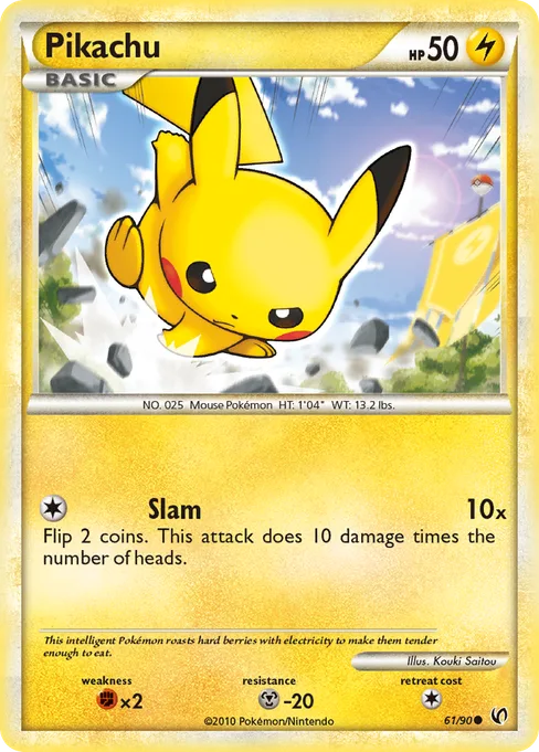 Pikachu, HS—Undaunted #61
