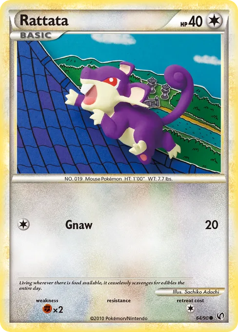 Rattata, HS—Undaunted #64