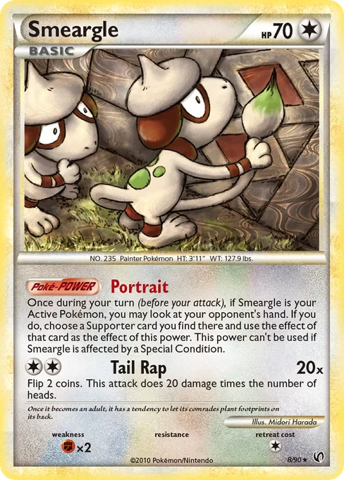 Smeargle, HS—Undaunted #8
