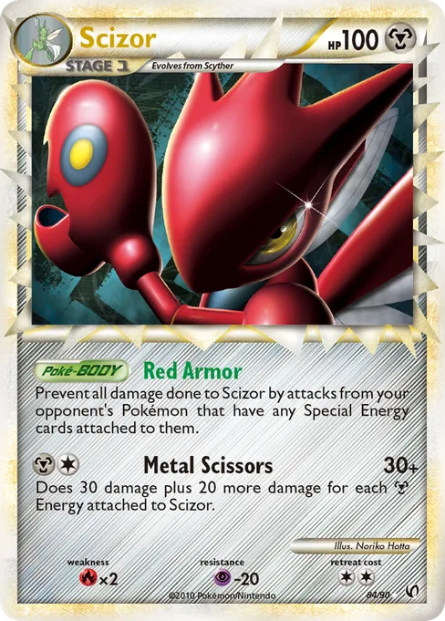 Scizor, HS—Undaunted #84