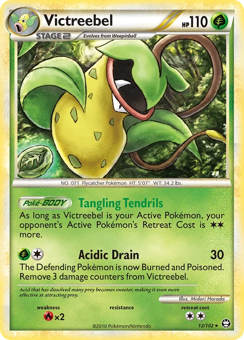 Victreebel, HS—Triumphant #12