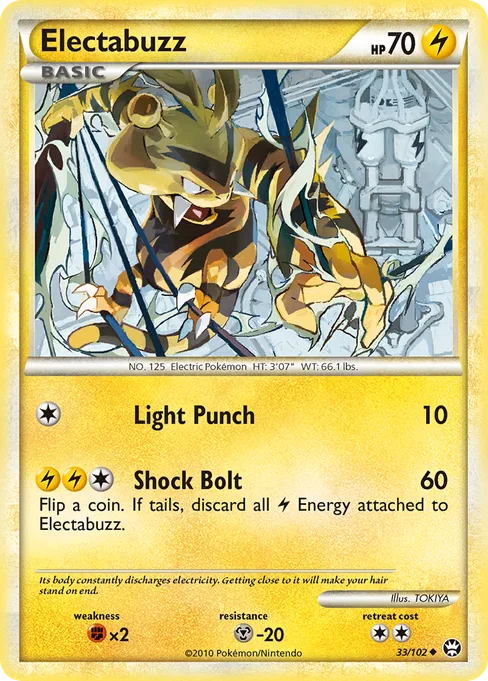 Electabuzz, HS—Triumphant #33