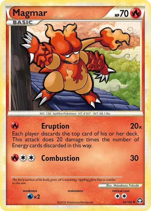 Magmar, HS—Triumphant #42