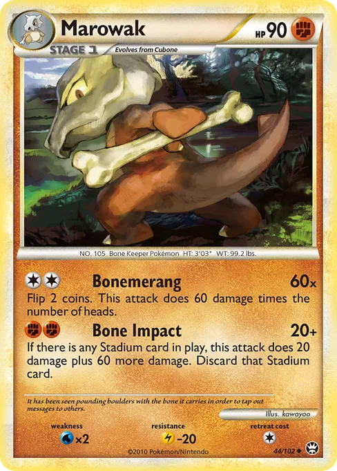Marowak, HS—Triumphant #44